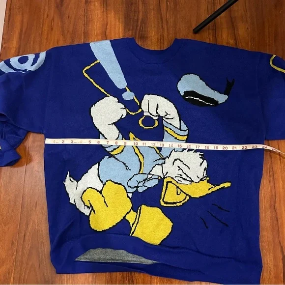 Donald Duck Vintage Sweater Disneyland Size 1X Unisex